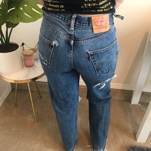 Distressed Levi’s